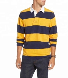 Striped Rugby Polo Shirts From Bangladesh