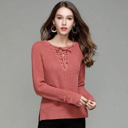 Acrylic Knitted Pullover Sweater From Bangladesh