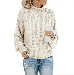 Lady Turtleneck Pullover Sweater From Banglades