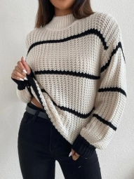 Women Custom Sweater Manufacuturer Knitwear Turtleneck Pullovers