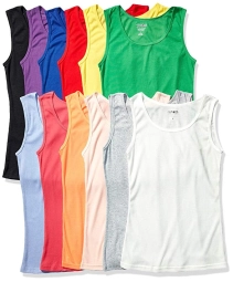 Women Ribbed Fitted Tank Tops A Shirts
